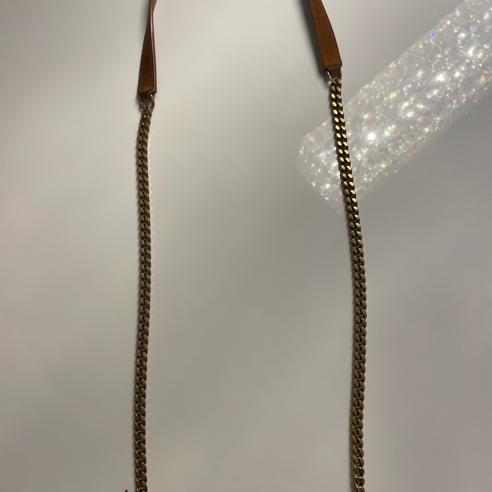 Yves Saint Laurent (YSL) denim round crossbody bag with original slip c… - Picture 6 of 7